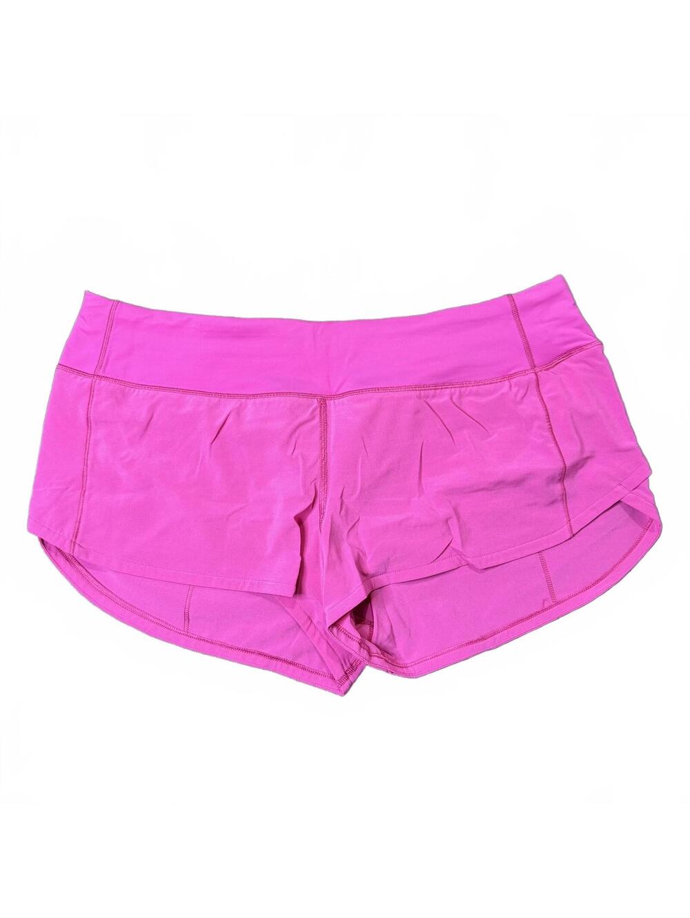 Lululemon Women's Speed Up Low-Rise Lined Short 2.5" Sonic Pink Size 8